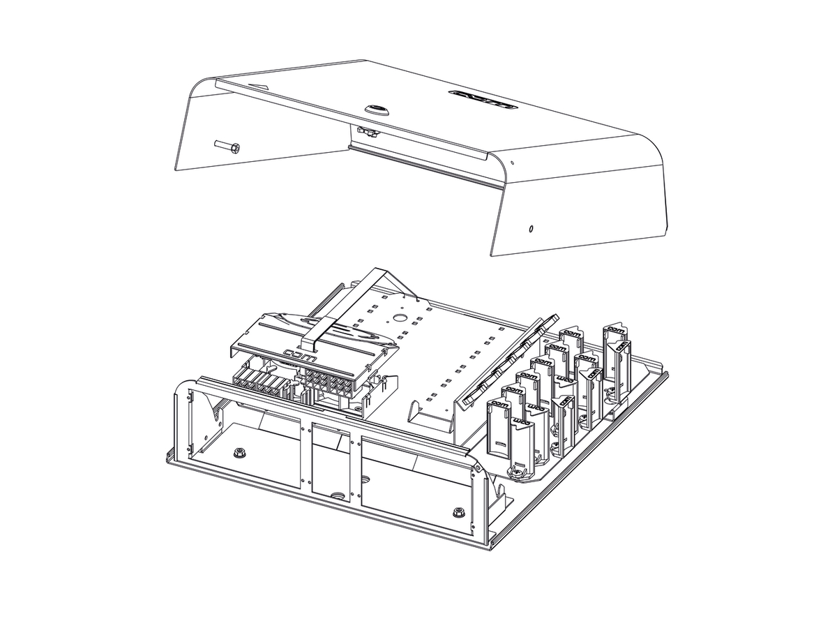 CCM Spleisspatchgehäuse BELUGA PRO Gr.3 ODF