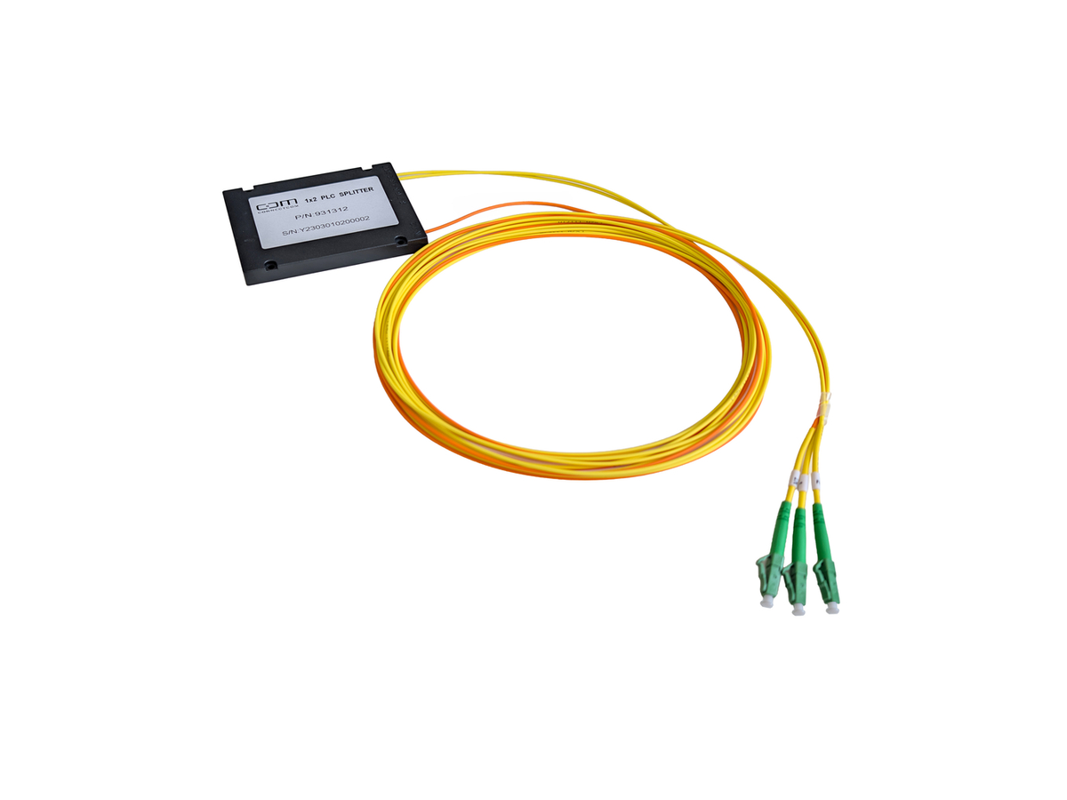 CCM ODF PLC Splitter 1x2, Box 100x80x10mm