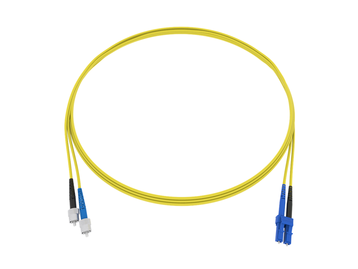 CCM Patchkabel Fig.8 2x1.7mm 9/125 G657A2 YE