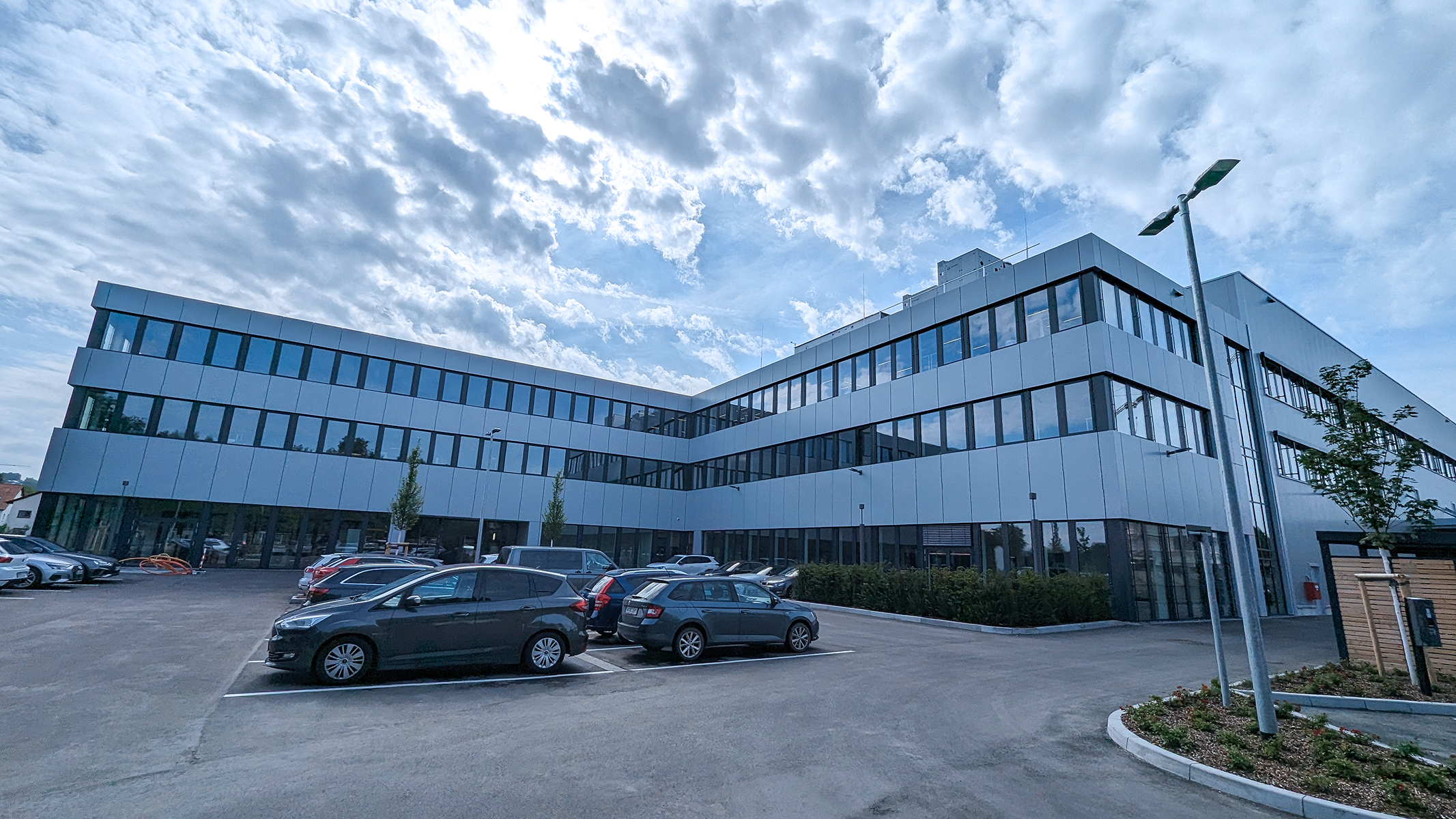 Aussenansicht Connect Com Neubau Oberboihingen
