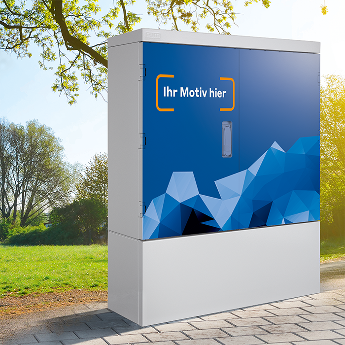 NVt Netzverteilergehäuse Custom Made mit Kundenspezifischem Branding | Kabelverzweiger KVz