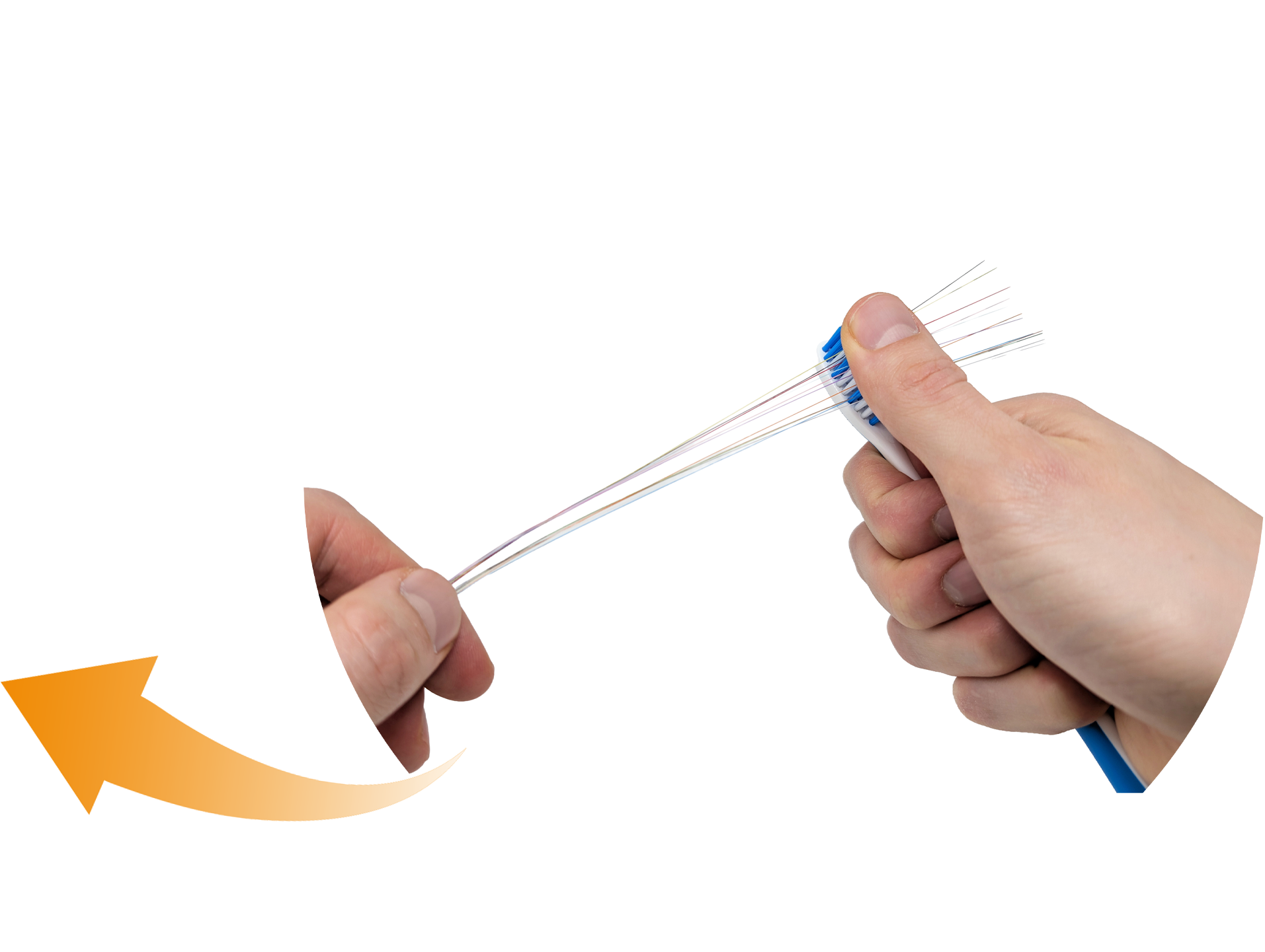 SWR Glasfaserkabel aufteilen