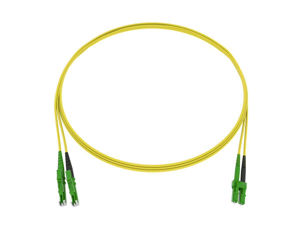 CCM Patchkabel Fig.8 2x2.0mm 9/125 YE
