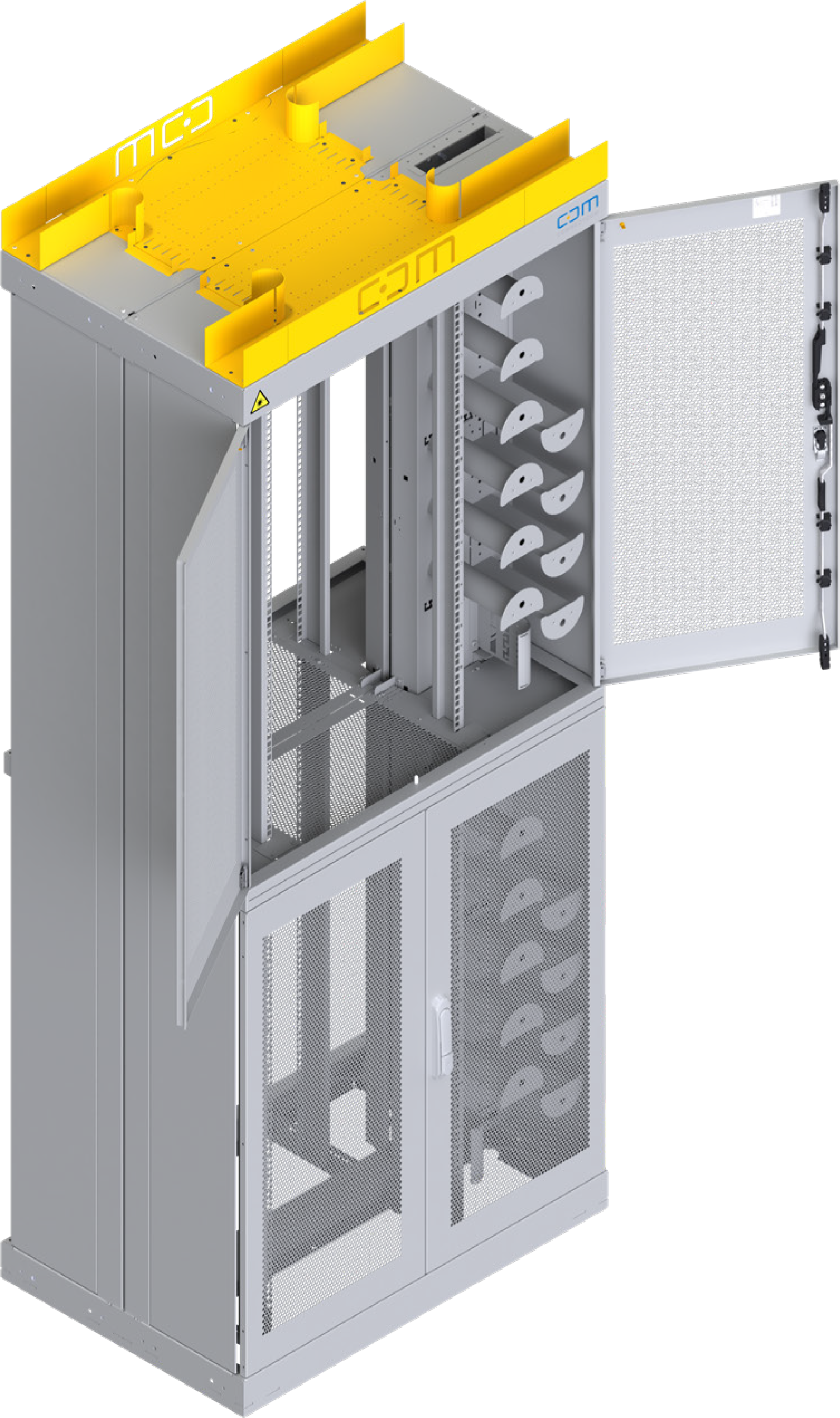 CARMA Racksystem Kollokationsrack | Optischer Hauptverteiler