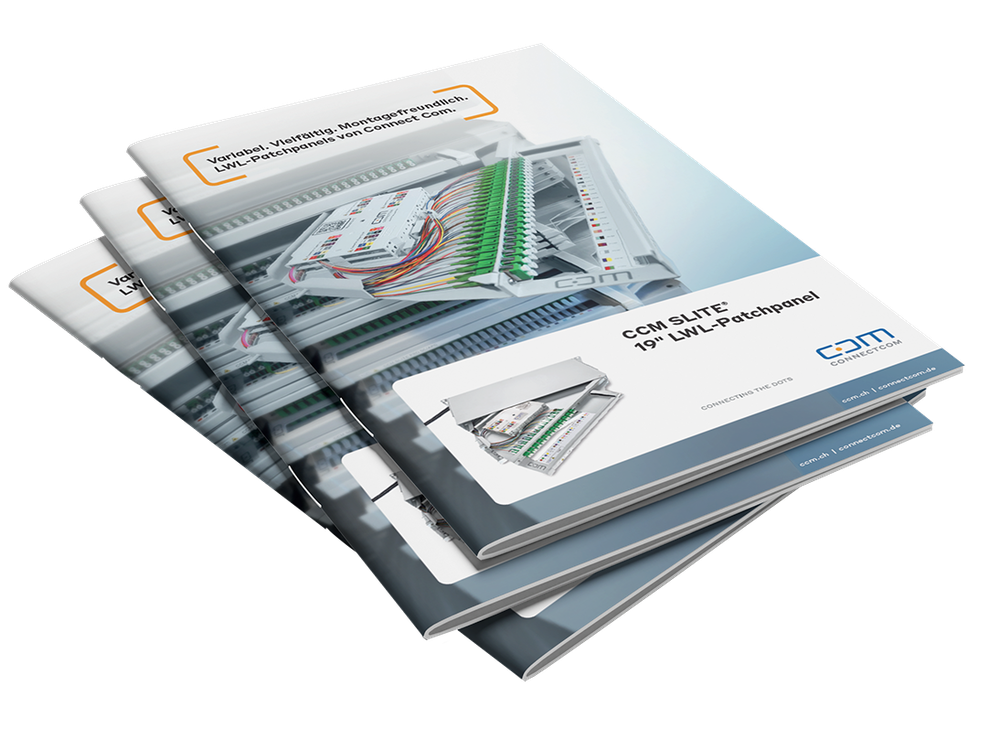 Broschüre LWL-Patchpanel Connect Com