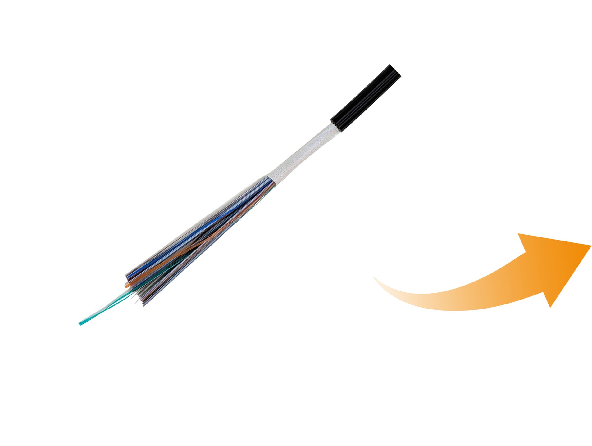 SWR Glasfaserkabel öffnen