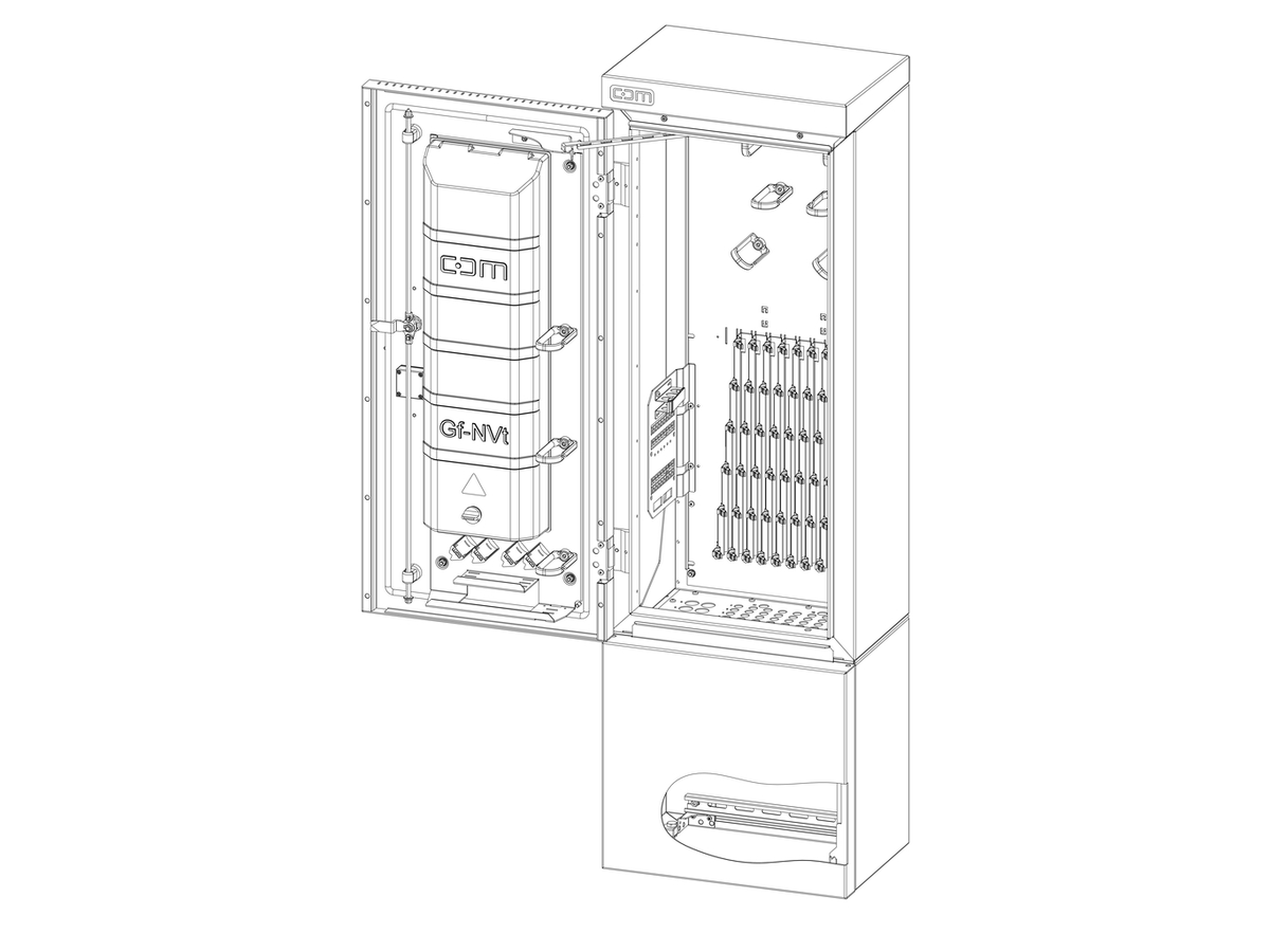 CCM Netzverteiler NVt 40 AL-T