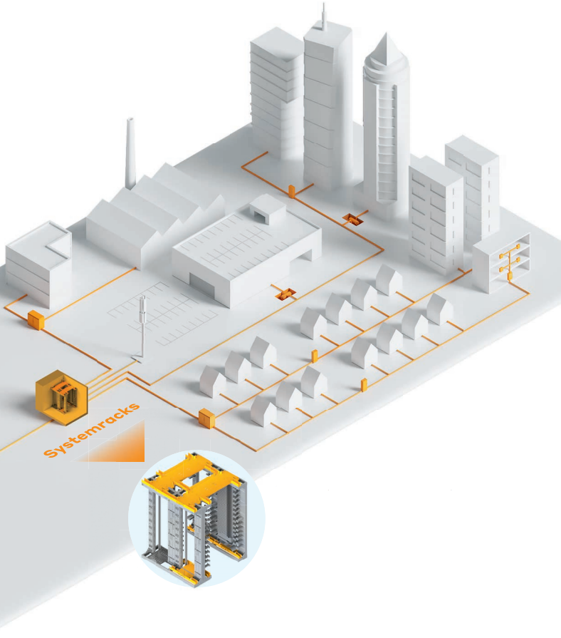 Übersicht Systemracks ODF Optical Distribution Frame | Optischer Hauptverteiler