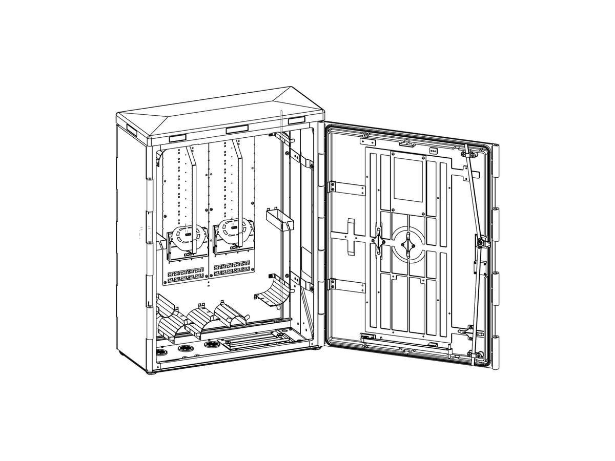 CCM Netzverteiler NVt 80 PC-W