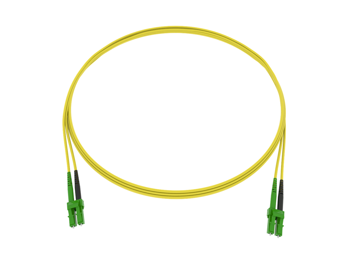 CCM Patchkabel Fig.8 2x1.7mm 9/125 G657A2 YE