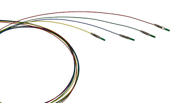 FTTH SpiderLINE Connect 'n' go vorkonfekioniertes Ferrulenkabel