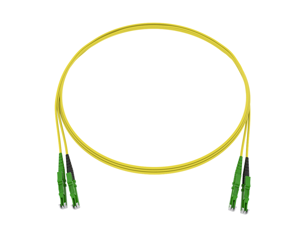 CCM Patchkabel Fig.8 2x1.7mm 9/125 G657A2 YE