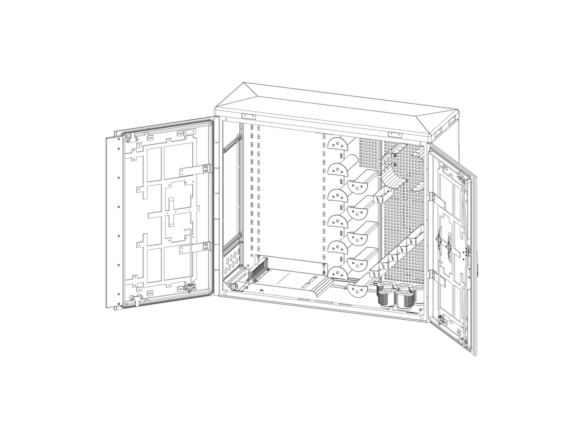 CCM Netzverteiler NVt 110 PC-SLITE