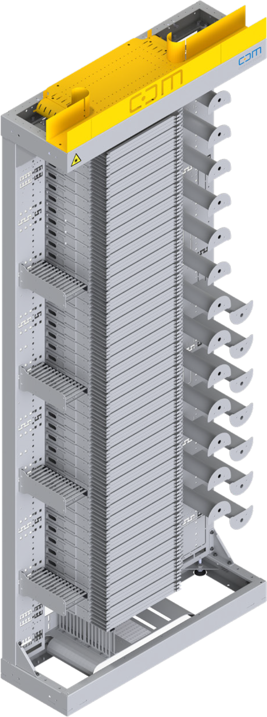 CARMA Racksystem ODF SLITE Rack | Optischer Hauptverteiler | Optical Distribution Frame