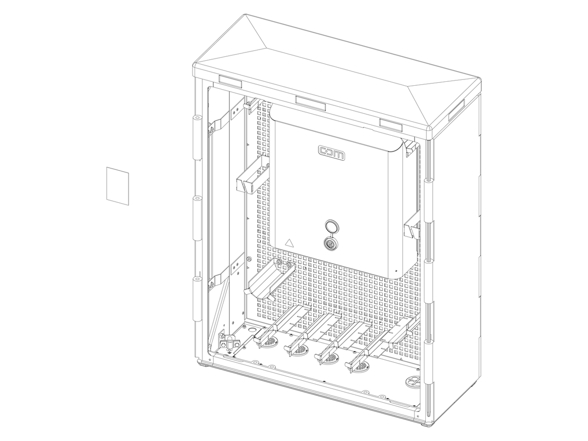 CCM Netzverteiler NVt 80 PC-B