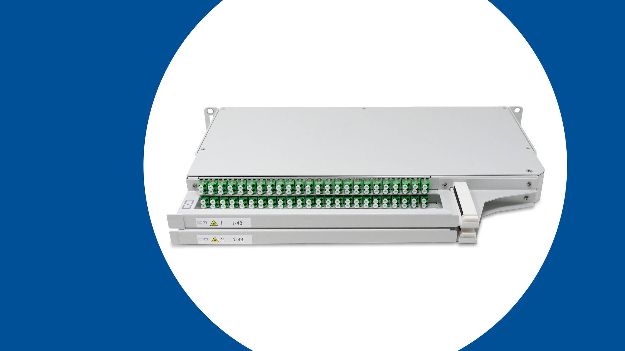 CCM Patchpanel 1HE SLITE HD