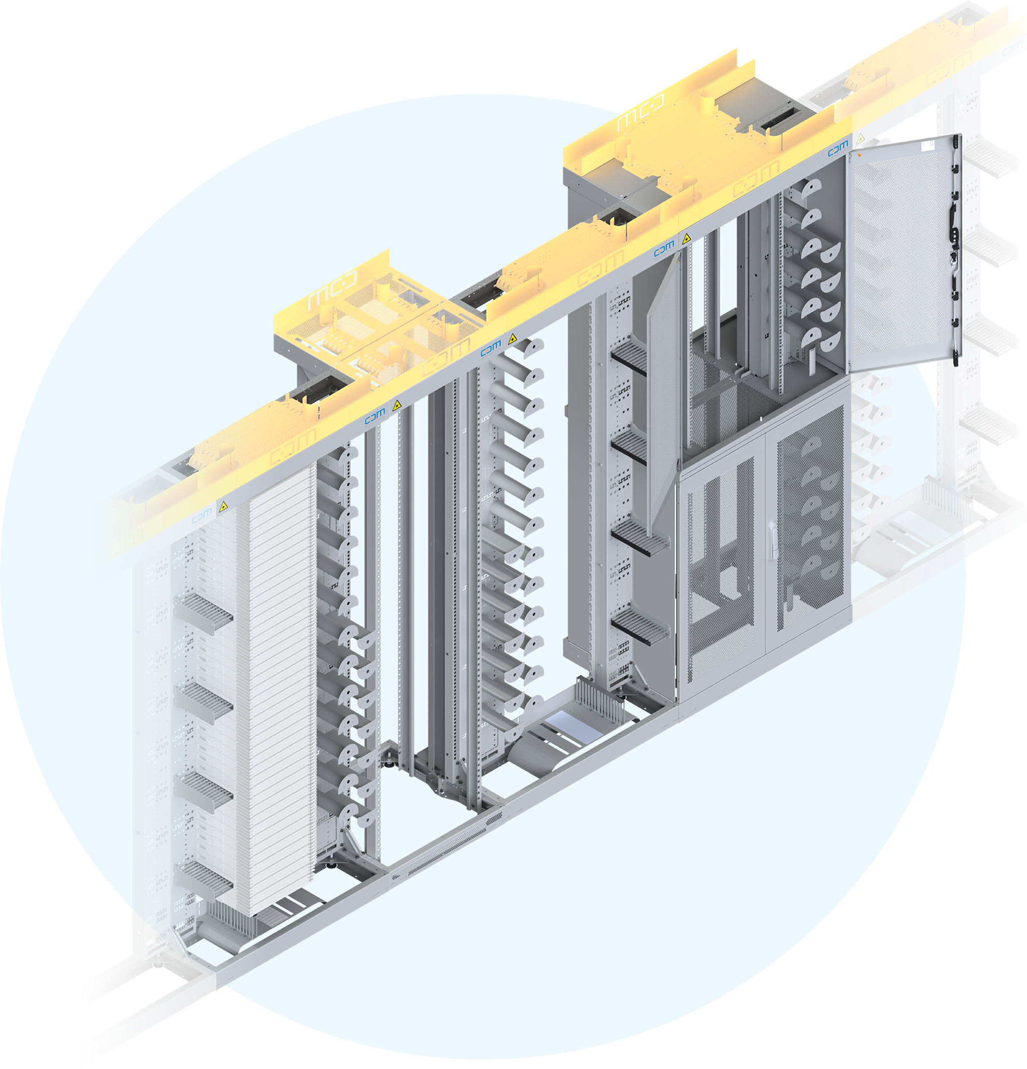 CARMA Racksystem | Optischer Hauptverteiler