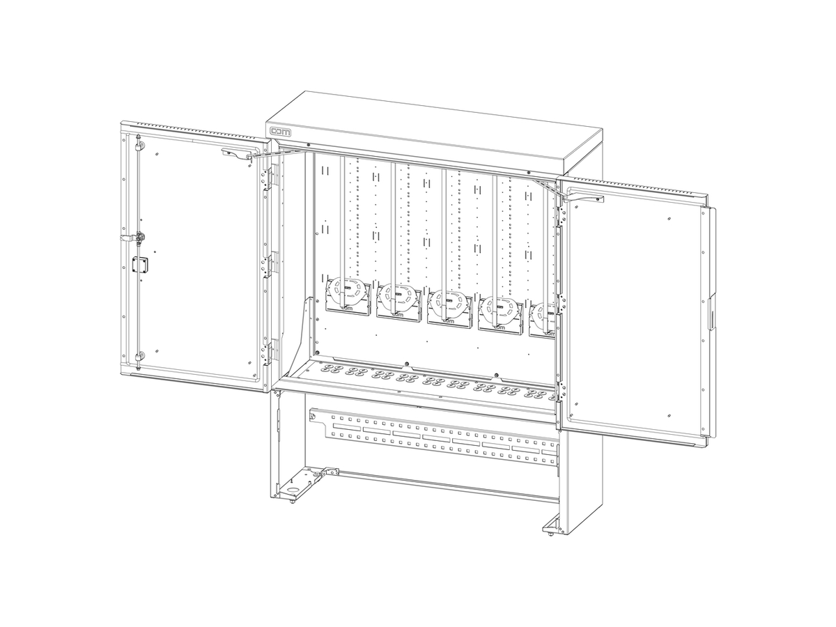 CCM Netzverteiler NVt 110 AL-W