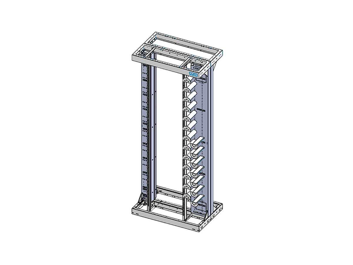 CCM CARMA Aktivrack 1x19'' H2200xB900xT600mm R