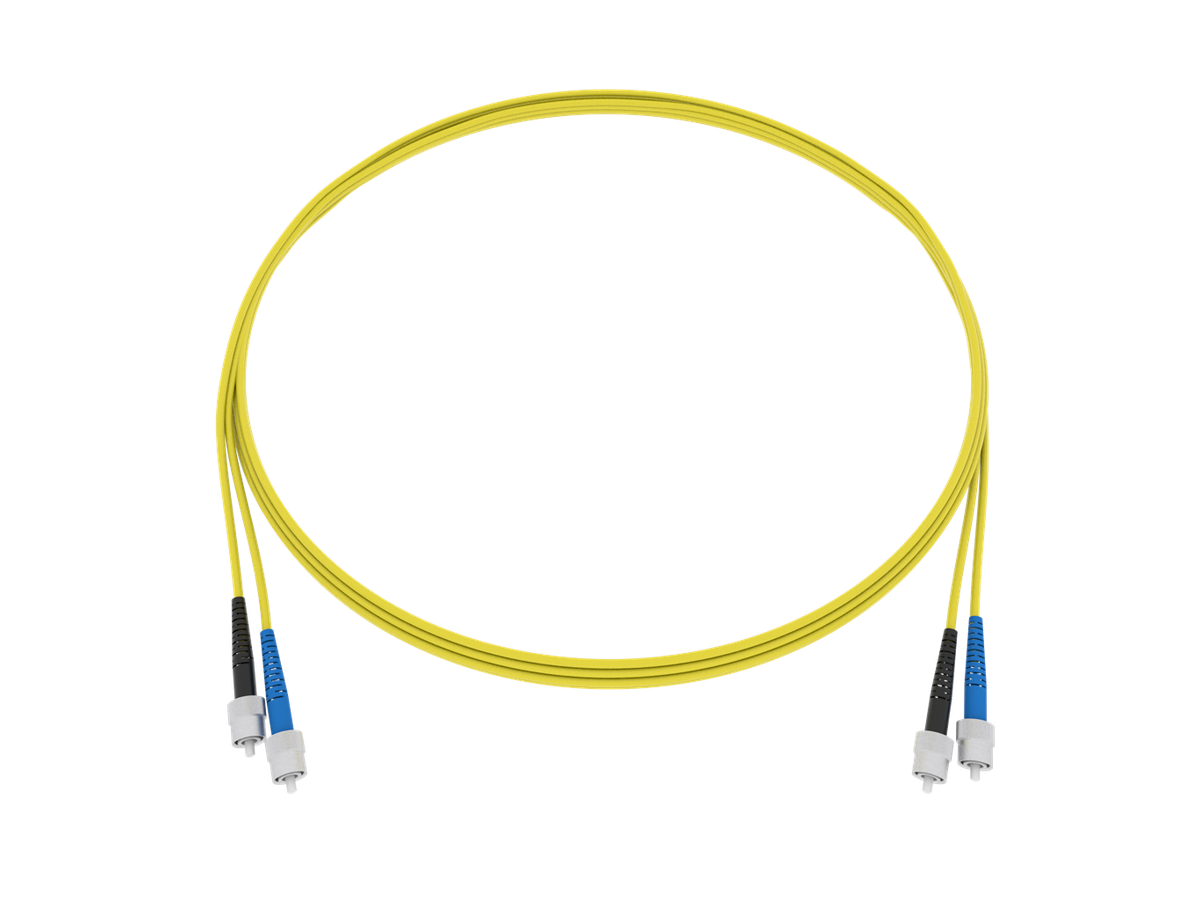 CCM Patchkabel Fig.8 2x1.7mm 9/125 G657A2 YE